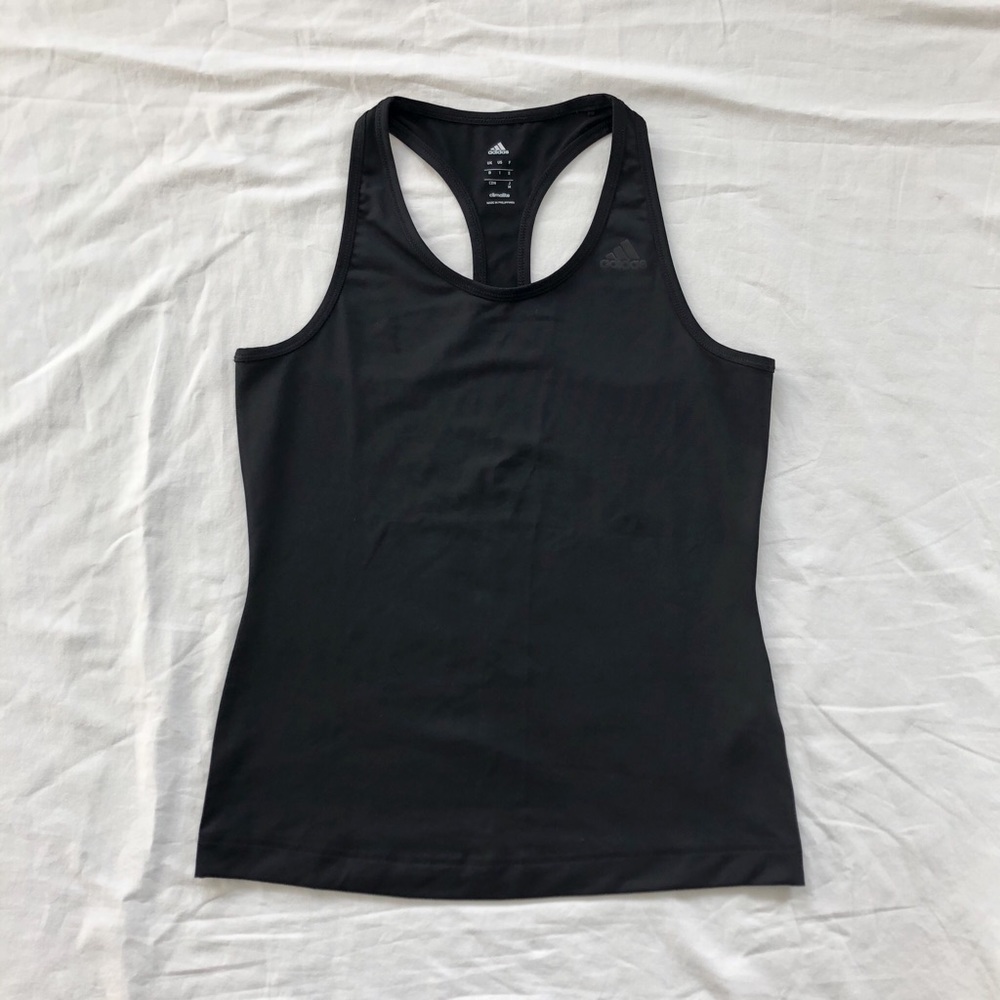 Adidas Black Workout tank top